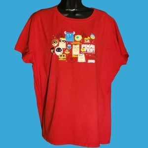 Disney Parks Hanes Nano Pixar Fest 2018 Size 2XL